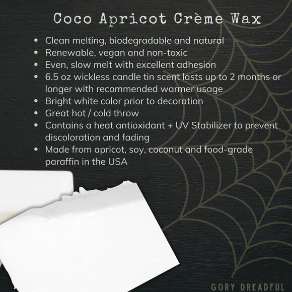 Skeleton Tears Wickless Candle: Pumpkin Pear Cassia Bourbon Scent - Picture 6 of 8